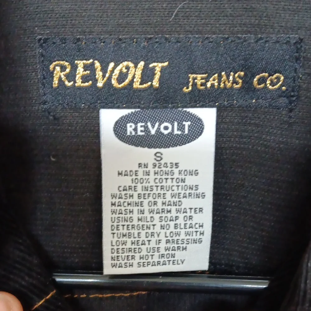Women's Black Denim Jacket - Picture 2 of 8